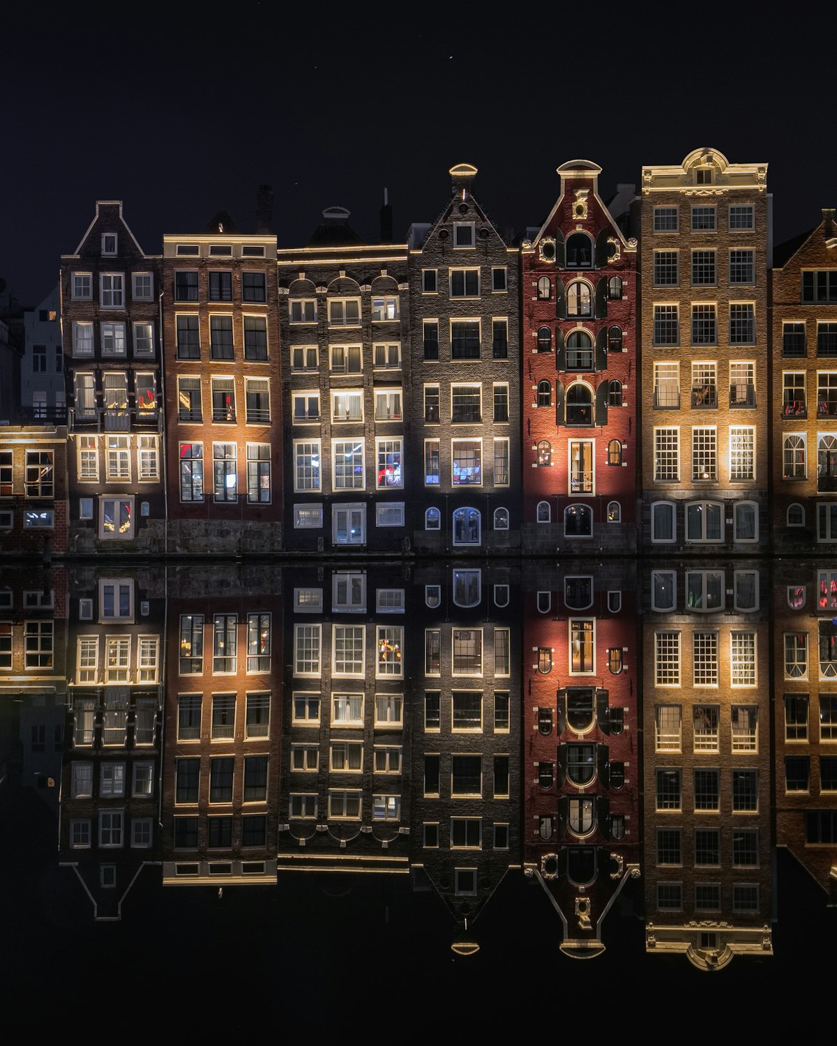 Amsterdam canal houses